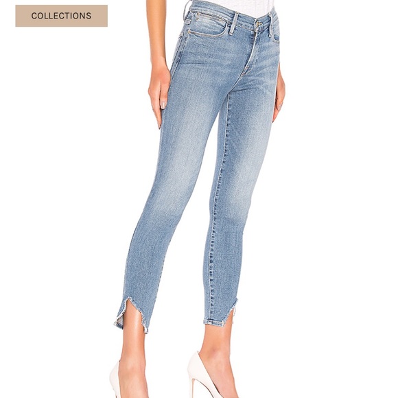 FRAME Le High Skinny Side Fray in Prizzi NWT - Picture 4 of 5